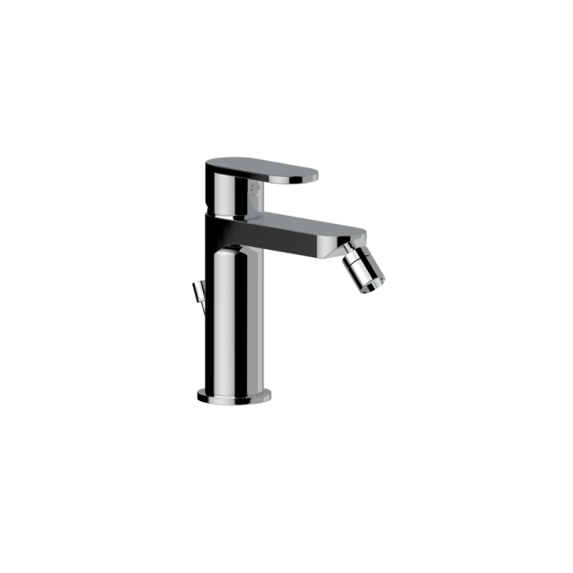 Robinet de bidet chromé avec aérateur orientable
