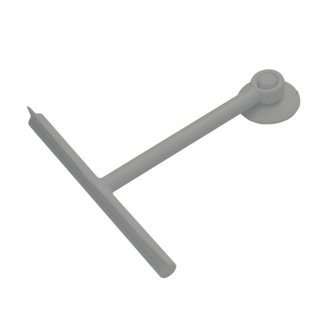 Tergivetro doccia tortora con ventosa