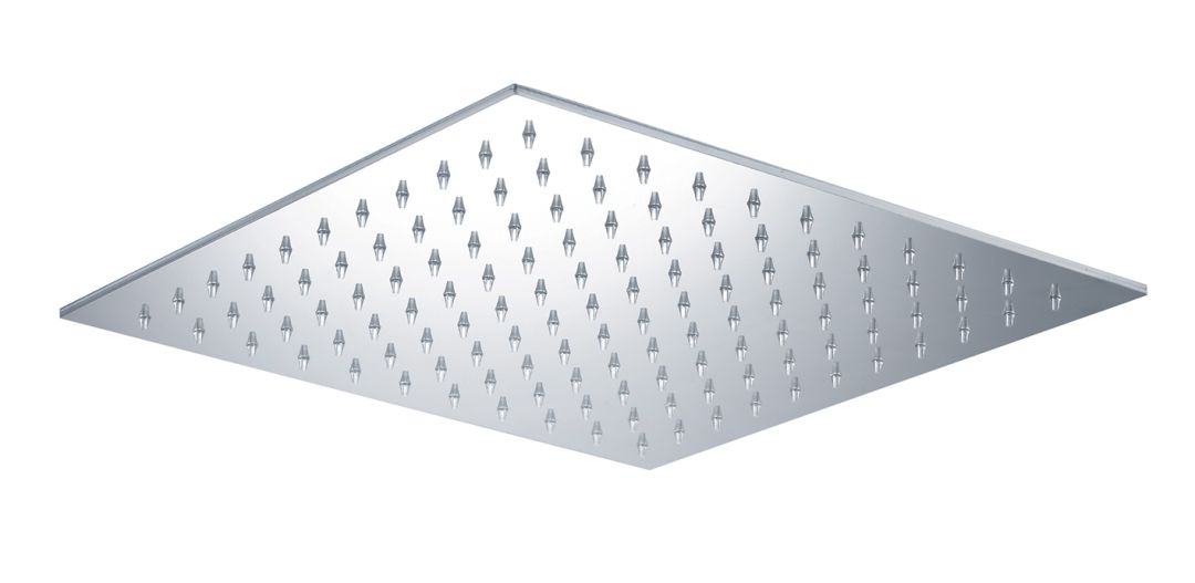 Raffinée pomme de douche fixe en acier inox