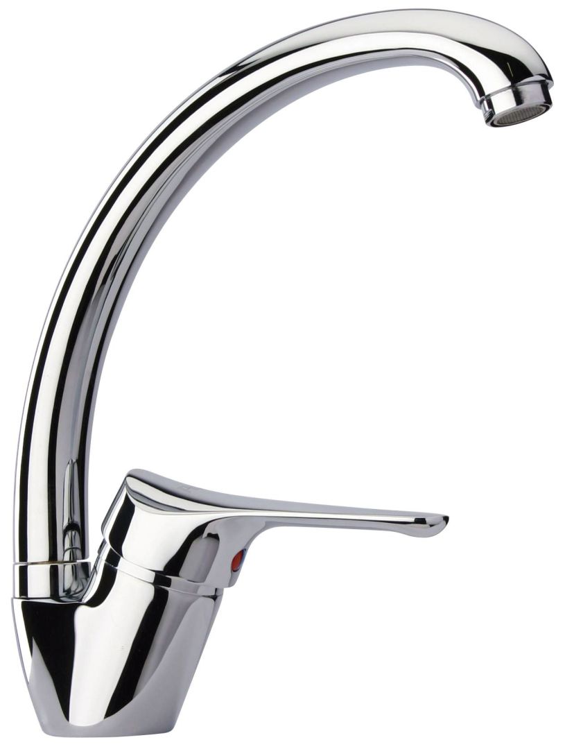 Mitigeur robinet à bec allongé pour évier cuisine