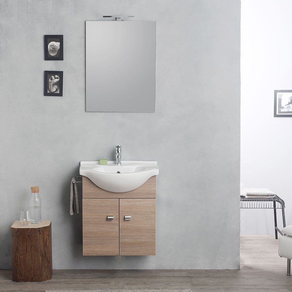 Composition complète, Portes en chêne fumé, classement naturel