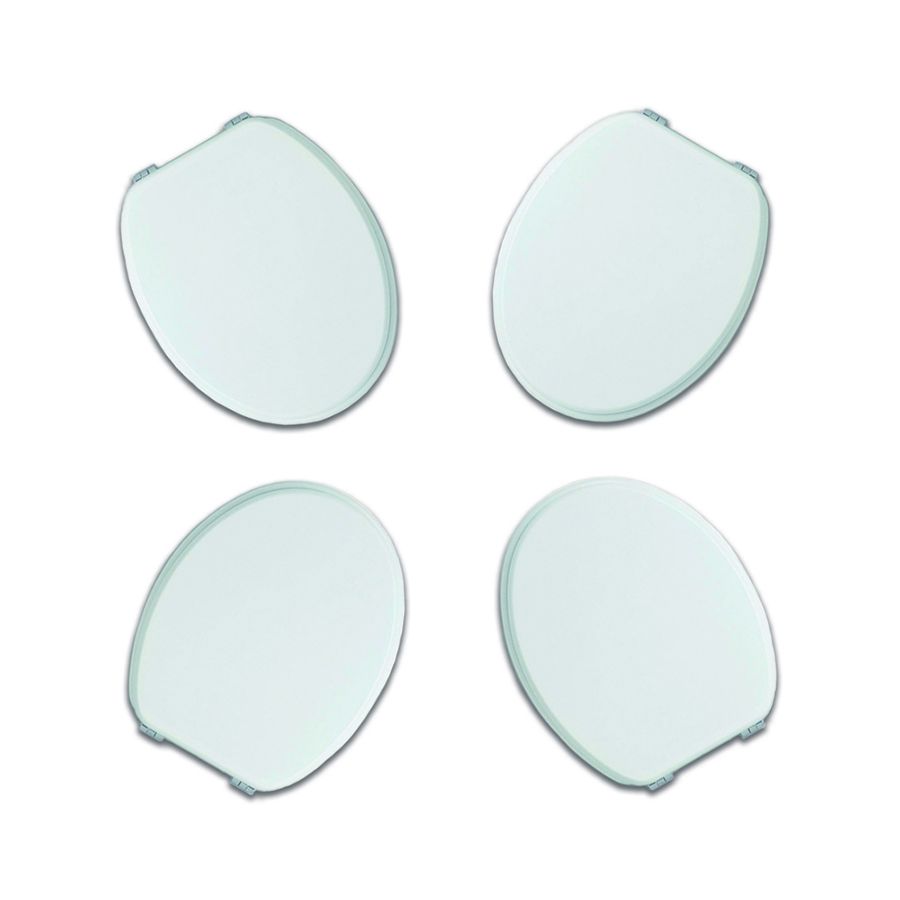 Offre de 4 sièges de WC universels blancs