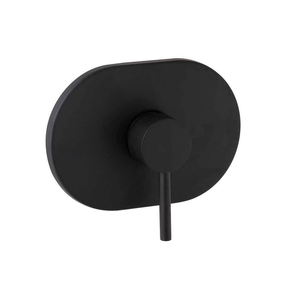Mitigeur pour douche à encastrer noir mat