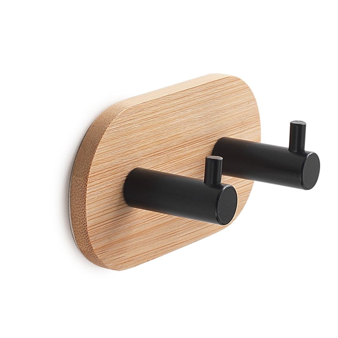 Appendino adesivo in bambù