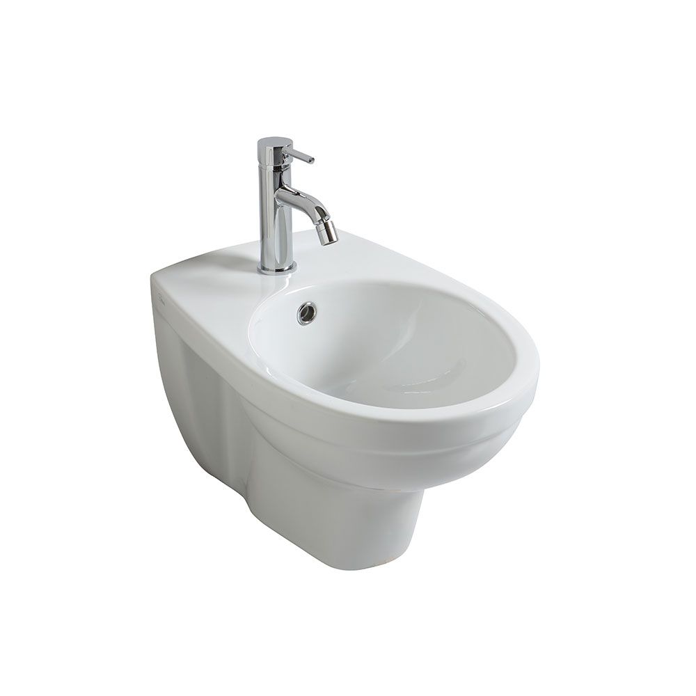 Bidet suspendu en céramique