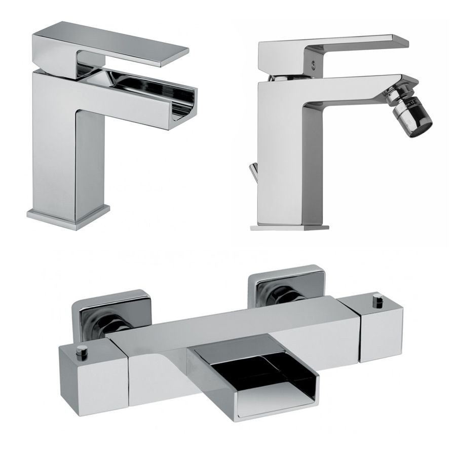 Robinetterie à cascade salle de bains