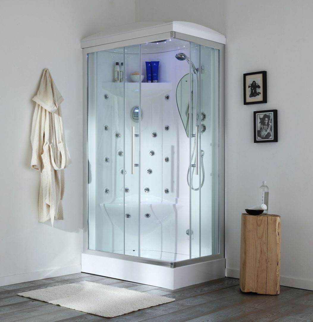 Cabine de douche multifonction 70x110 gauche