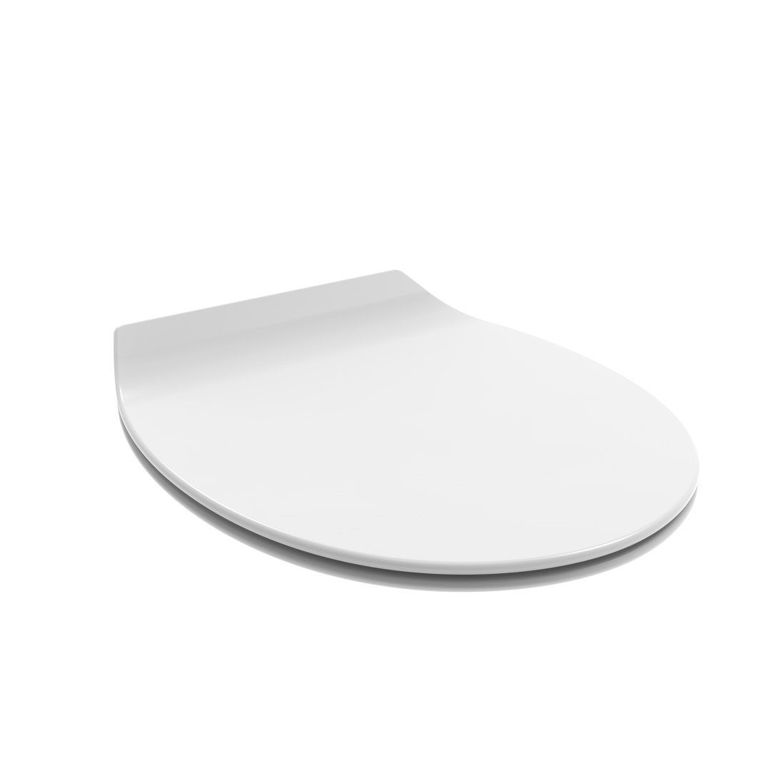 Abattant de toilette avec fermeture douce universelle