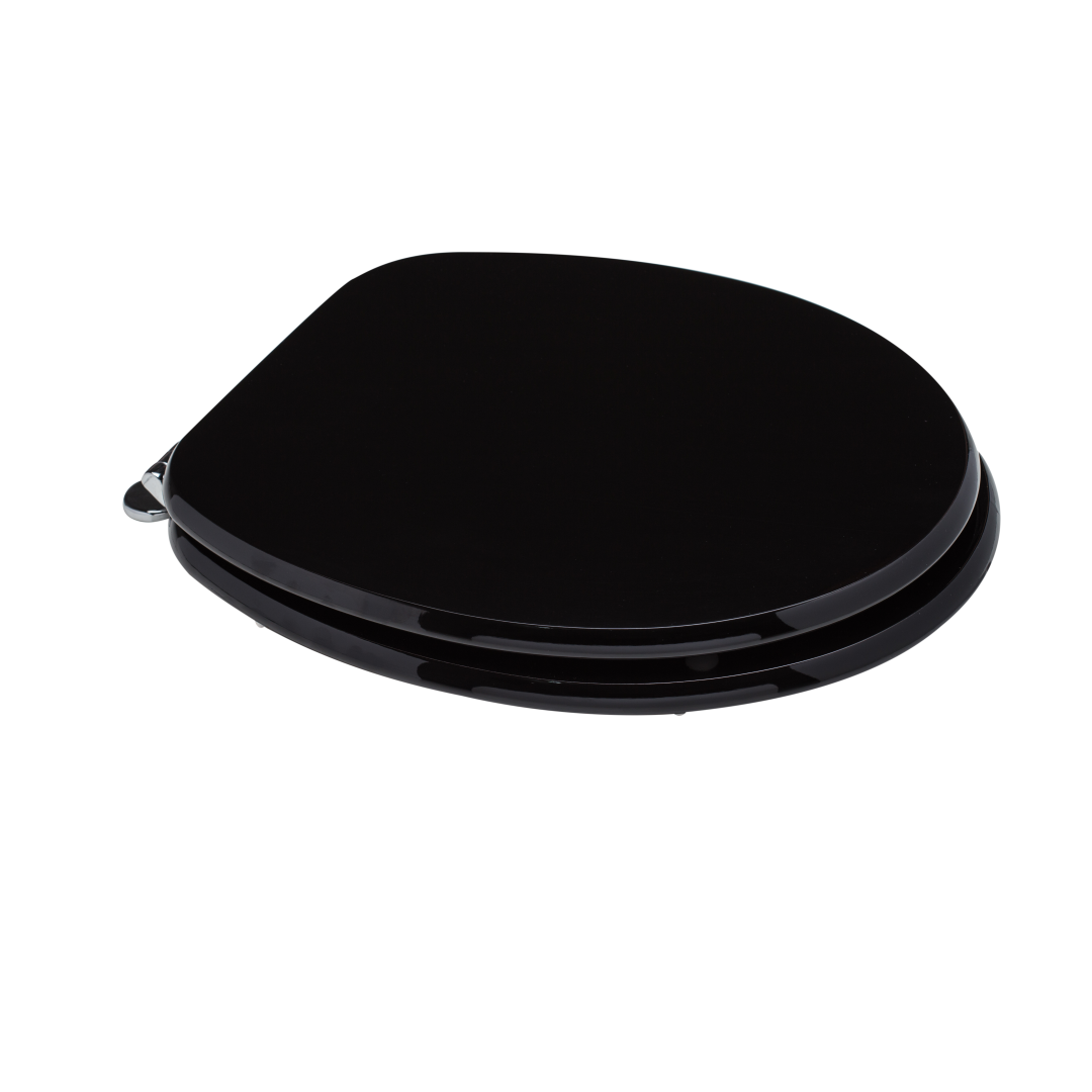 Copriwc  in mdf nero