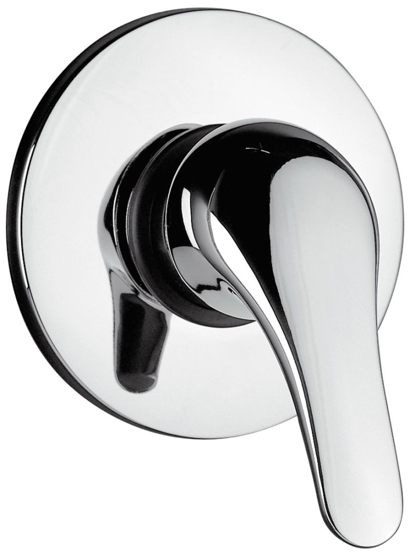 Robinet de douche à encastrer chromé