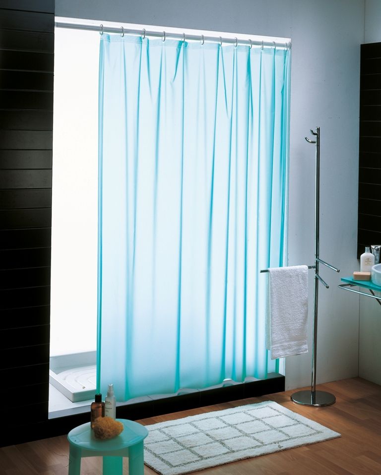 Tenda doccia in pvc bianco 240x200