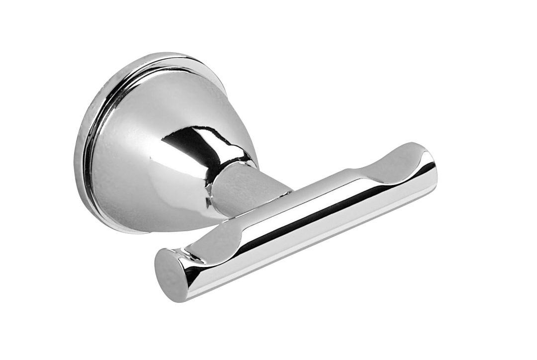 Double crochet Gemma chromé mural