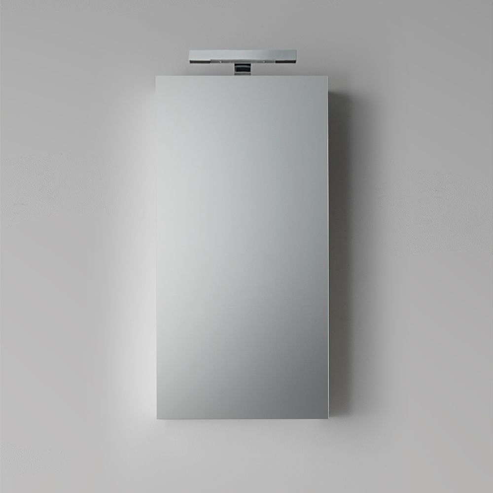 miroir de salle de bain avec armoire