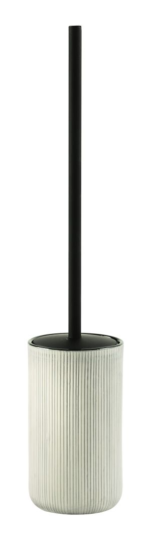 Porte-brosse à dents en céramique double couleur blanc et noir