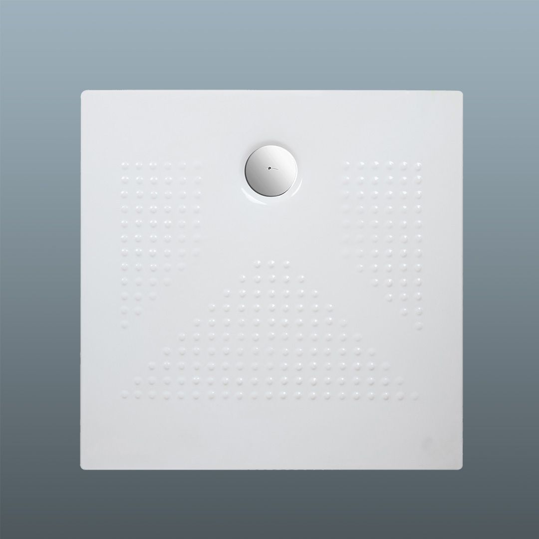 Piatto doccia in ceramica sottile 90x90 cm