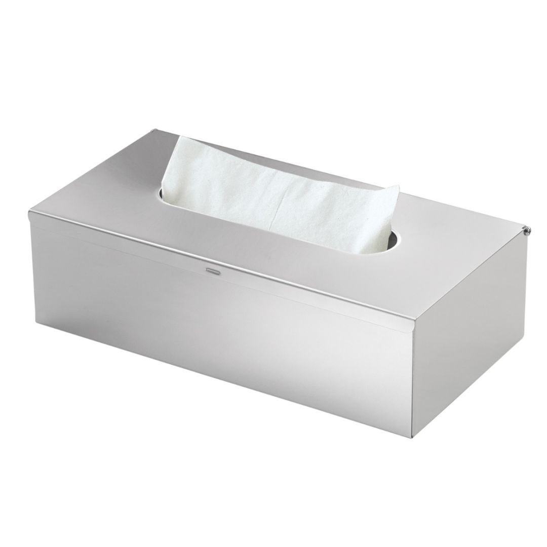 porta fazzoletti in acciaio inox