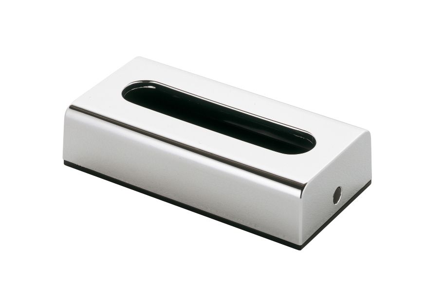 porta fazzoletti milleusi in resina cromato