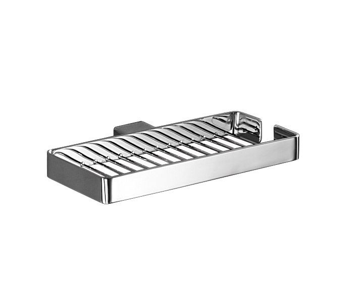 Porte-savon de douche grillagé double design moderne