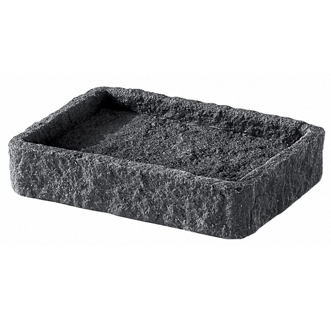 portasapone gelso antracite in resina