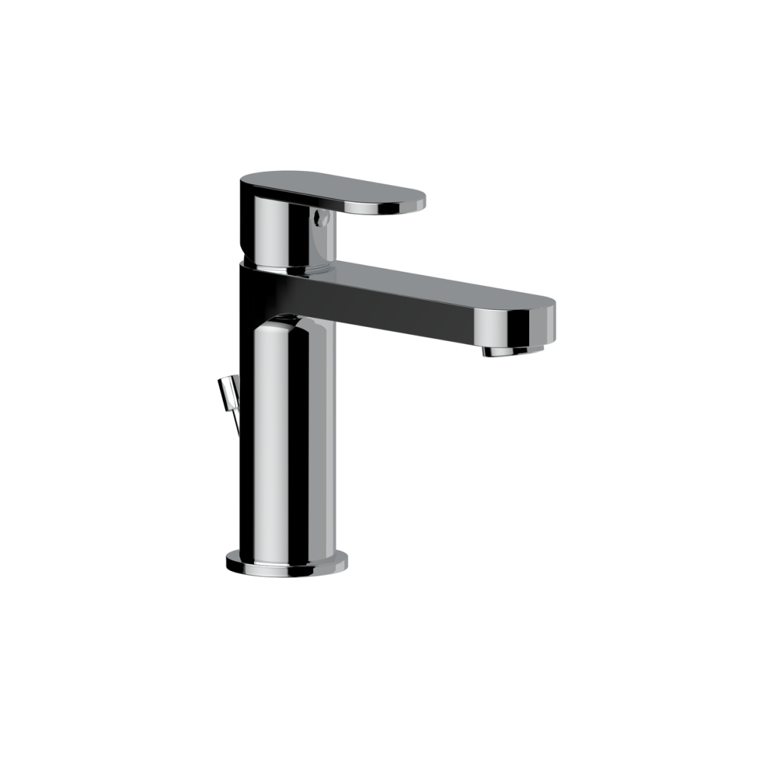Miscelatore lavabo in ottone cromato