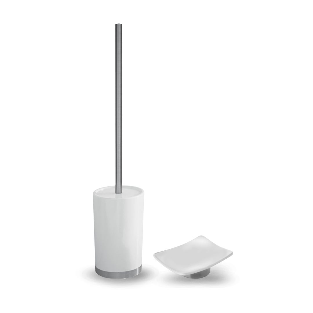 PORTE BROSSE et porte-savon en matériau céramique