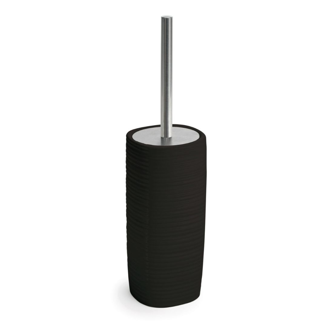 portascopino nero wc ceramica