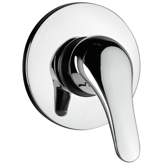 Robinet de douche à encastrer chromé
