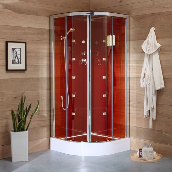 Cabine multifonction de douche Cosmo 90x90 avec hydromassage Cabine multifonction de douche Cosmo 90x90 avec hydromassage