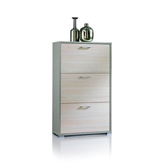 Scarpiera a 3 ante con doppia profondità