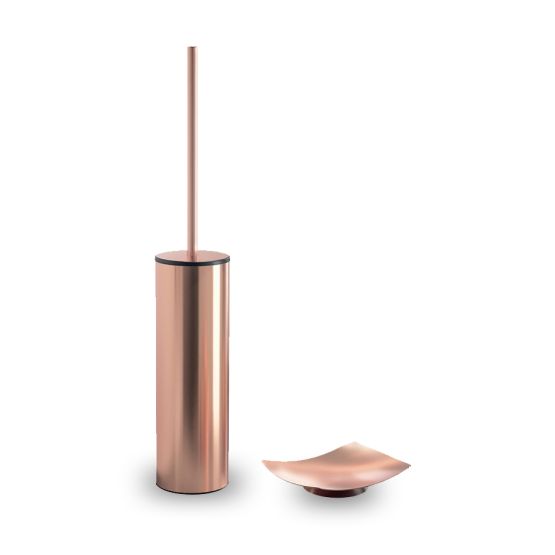 Porte-brosse et porte-savon Copper
